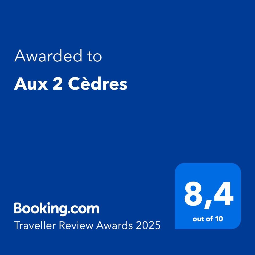 Aux 2 Cedres Villa L'Escale ภายนอก รูปภาพ